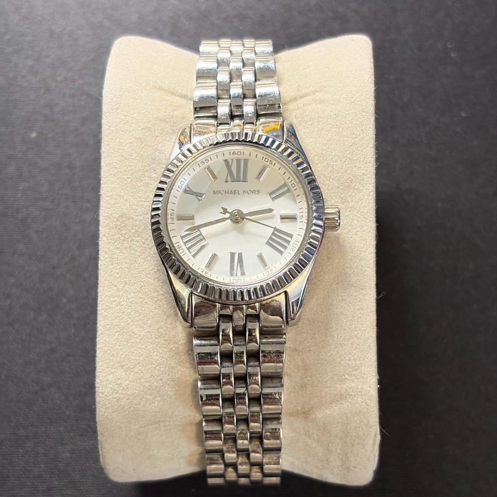 Michael‎ Kors Lexington Mini Stainless Steel Womens Watch MK3228 Roman Numeral